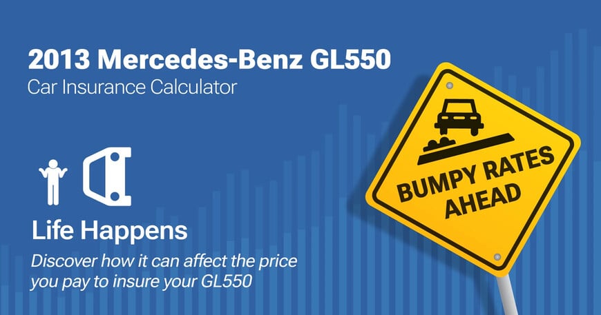 2013 Mercedes-Benz GL550 car insurance calculator image