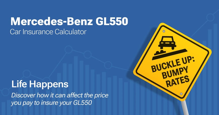 Mercedes-Benz GL550 car insurance calculator image