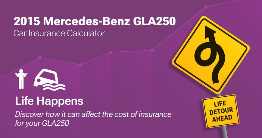 2015 Mercedes-Benz GLA250 car insurance calculator image