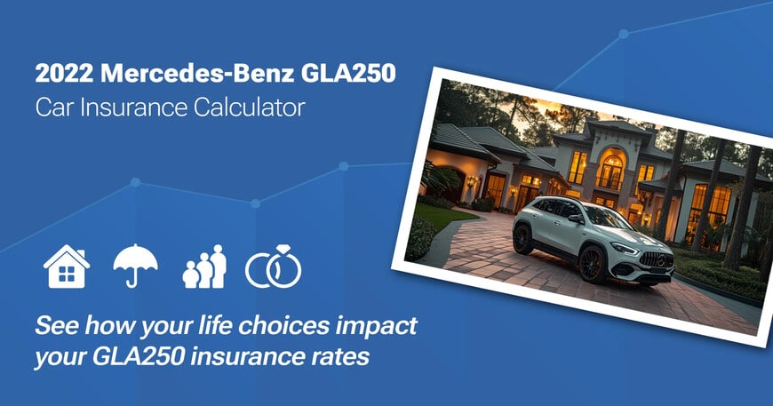2022 Mercedes-Benz GLA250 car insurance calculator image