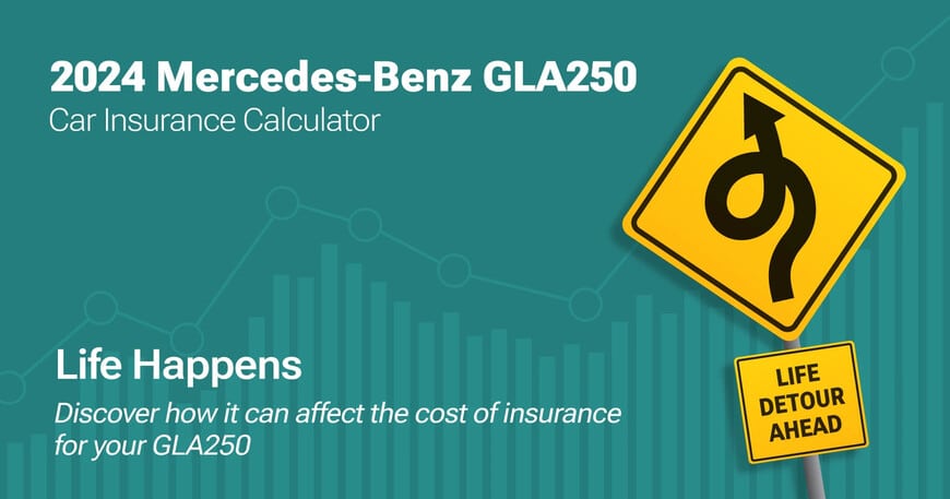 2024 Mercedes-Benz GLA250 car insurance calculator image