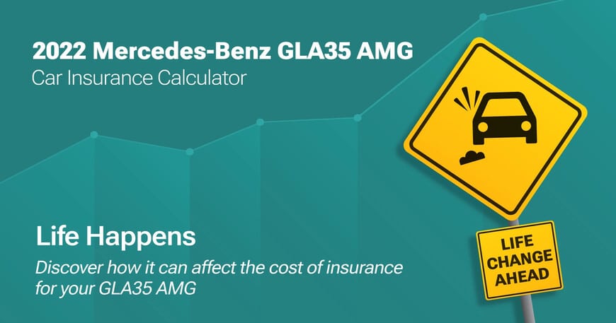 2022 Mercedes-Benz GLA35 AMG car insurance calculator image