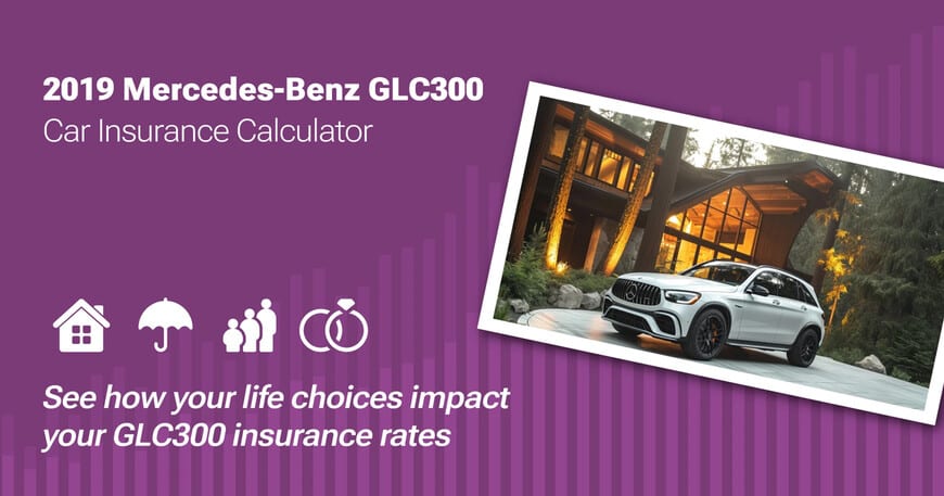 2019 Mercedes-Benz GLC300 car insurance calculator image