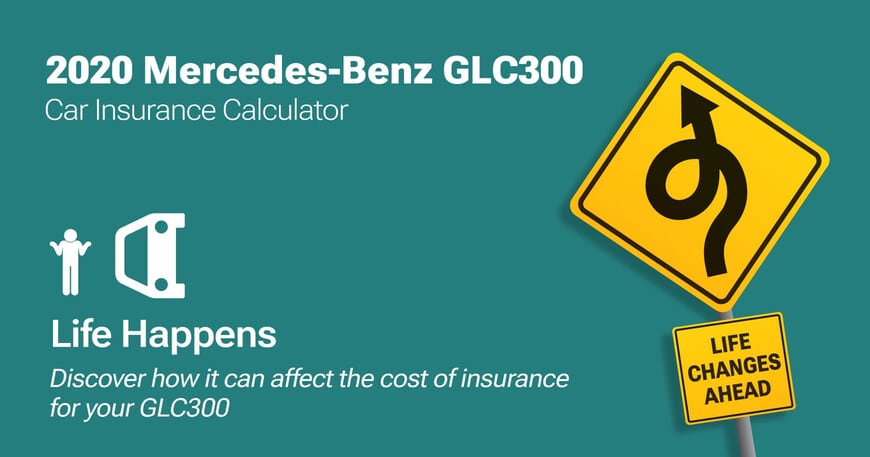 2020 Mercedes-Benz GLC300 car insurance calculator image