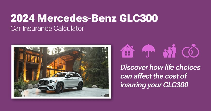 2024 Mercedes-Benz GLC300 car insurance calculator image