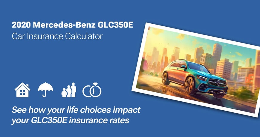 2020 Mercedes-Benz GLC350E car insurance calculator image