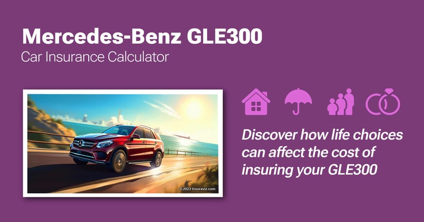 Mercedes-Benz GLE300 car insurance calculator image