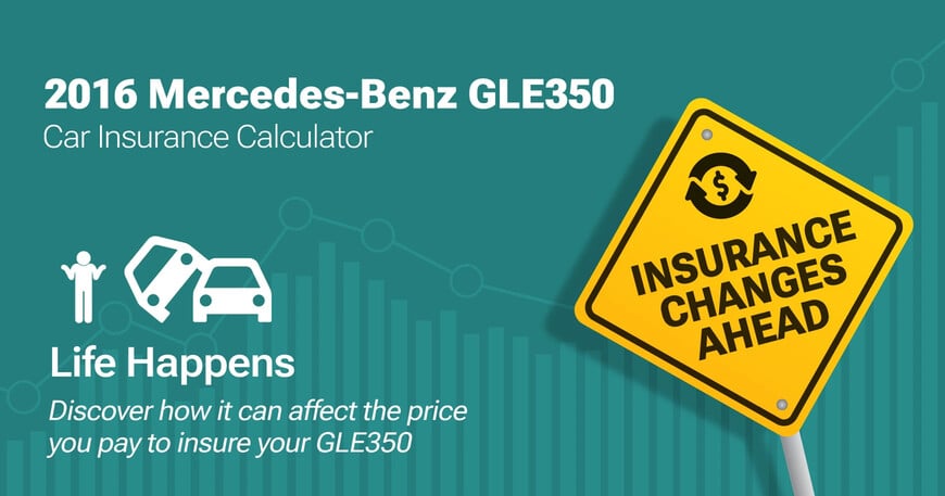2016 Mercedes-Benz GLE350 car insurance calculator image