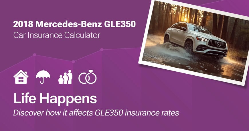 2018 Mercedes-Benz GLE350 car insurance calculator image