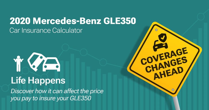 2020 Mercedes-Benz GLE350 car insurance calculator image