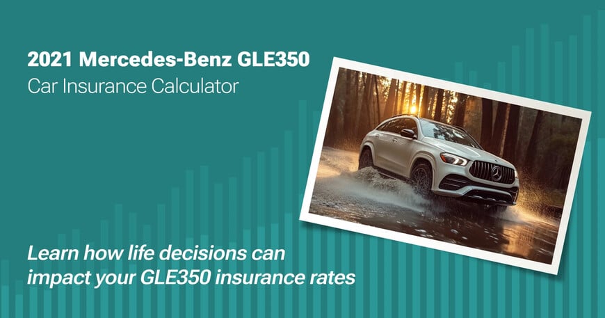 2021 Mercedes-Benz GLE350 car insurance calculator image