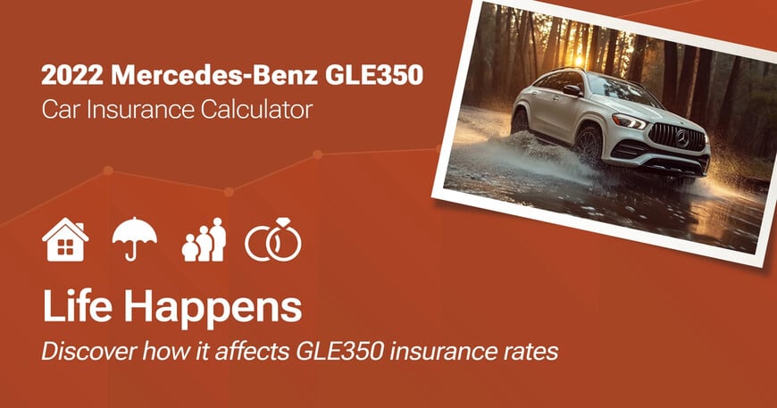 2022 Mercedes-Benz GLE350 car insurance calculator image