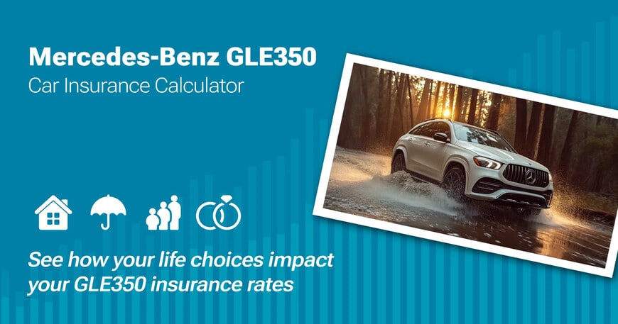 Mercedes-Benz GLE350 car insurance calculator image
