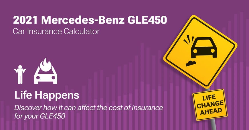 2021 Mercedes-Benz GLE450 car insurance calculator image