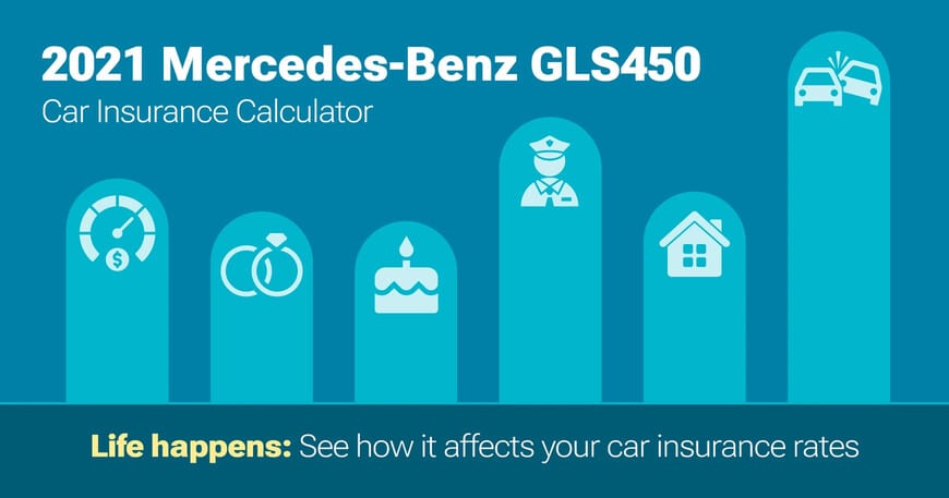 2021 Mercedes-Benz GLS450 car insurance calculator image
