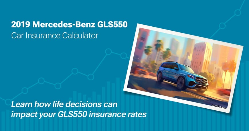 2019 Mercedes-Benz GLS550 car insurance calculator image
