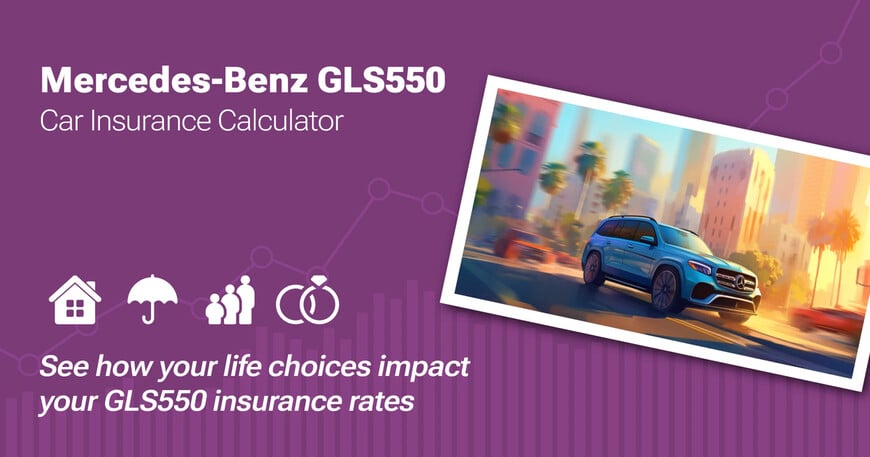 Mercedes-Benz GLS550 car insurance calculator image