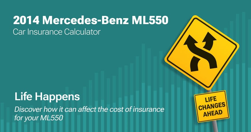 2014 Mercedes-Benz ML550 car insurance calculator image