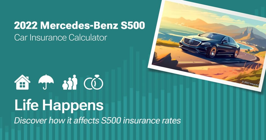 2022 Mercedes-Benz S500 car insurance calculator image