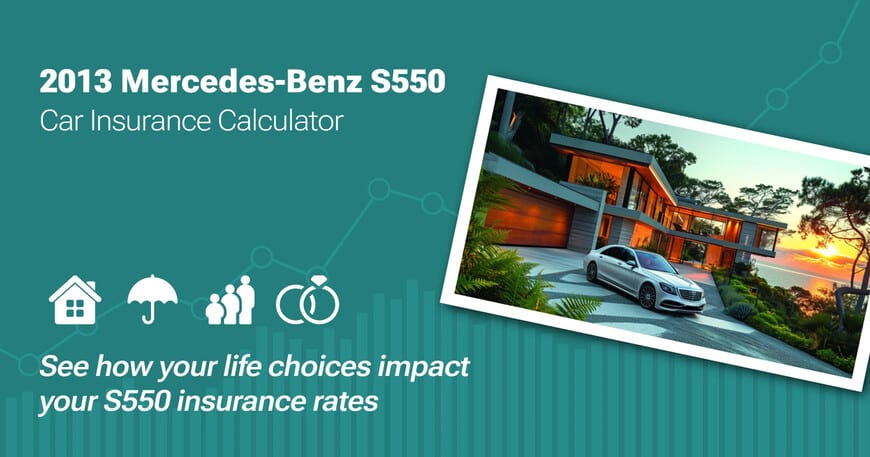 2013 Mercedes-Benz S550 car insurance calculator image