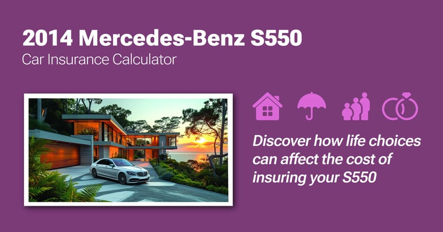 2014 Mercedes-Benz S550 car insurance calculator image