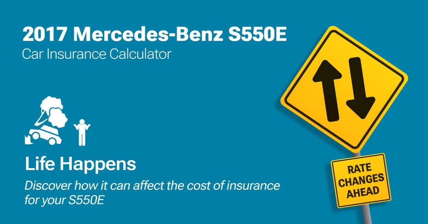2017 Mercedes-Benz S550E car insurance calculator image