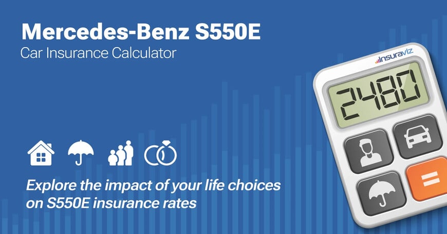 Mercedes-Benz S550E car insurance calculator image