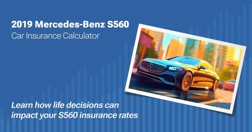 2019 Mercedes-Benz S560 car insurance calculator image