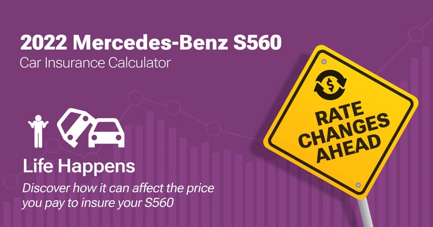 2022 Mercedes-Benz S560 car insurance calculator image