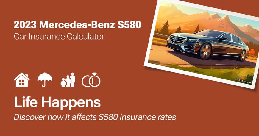 2023 Mercedes-Benz S580 car insurance calculator image