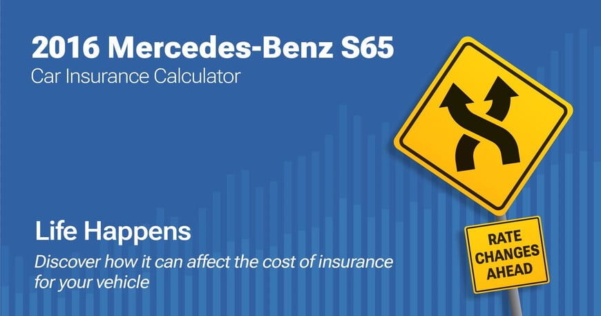 2016 Mercedes-Benz S65 car insurance calculator image
