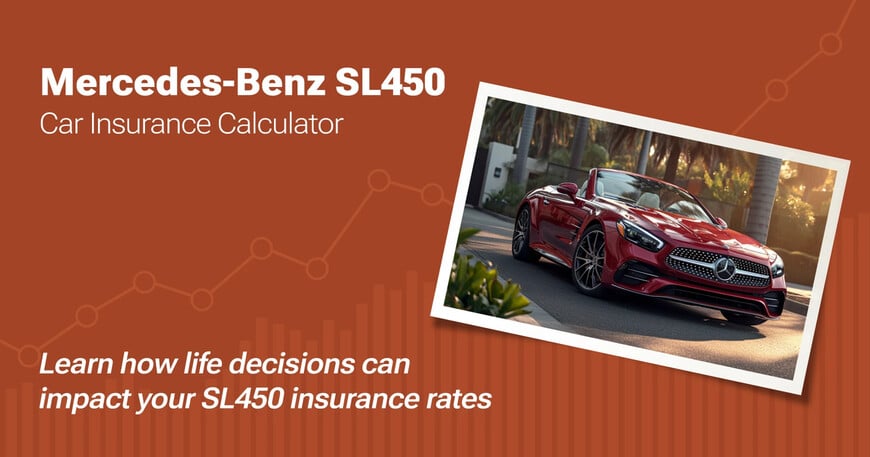 Mercedes-Benz SL450 car insurance calculator image