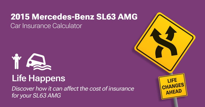 2015 Mercedes-Benz SL63 AMG car insurance calculator image