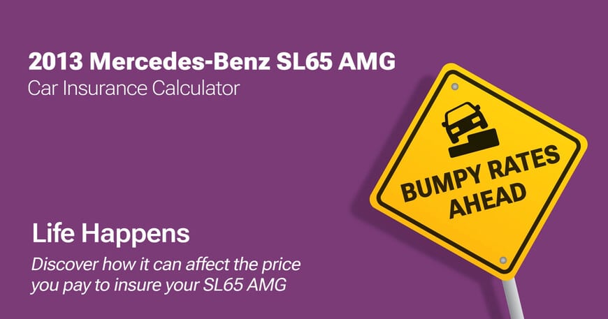 2013 Mercedes-Benz SL65 AMG car insurance calculator image