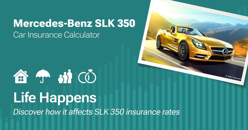 Mercedes-Benz SLK 350 car insurance calculator image