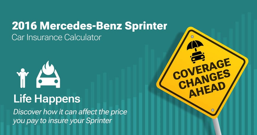 2016 Mercedes-Benz Sprinter car insurance calculator image