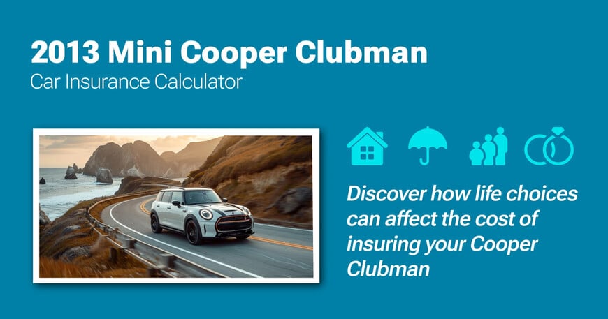 2013 Mini Cooper Clubman car insurance calculator image