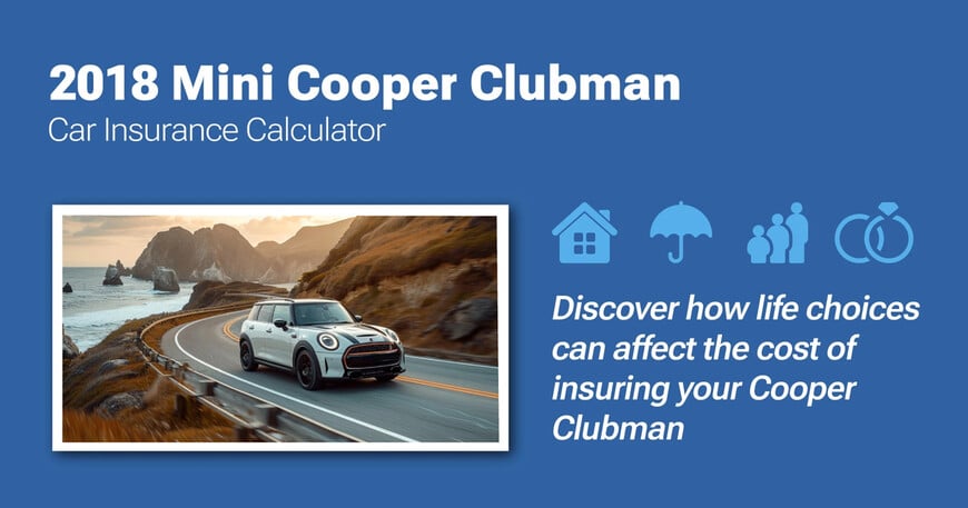 2018 Mini Cooper Clubman car insurance calculator image