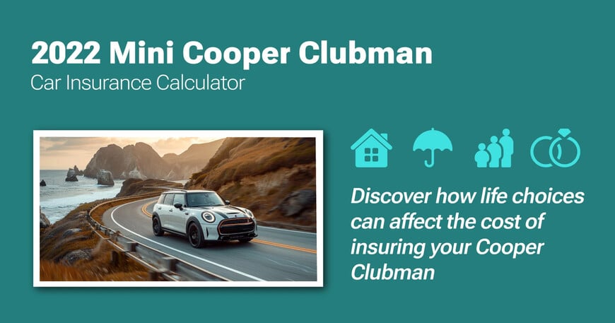 2022 Mini Cooper Clubman car insurance calculator image