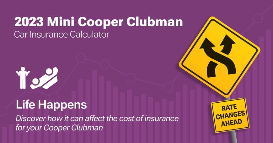 2023 Mini Cooper Clubman car insurance calculator image