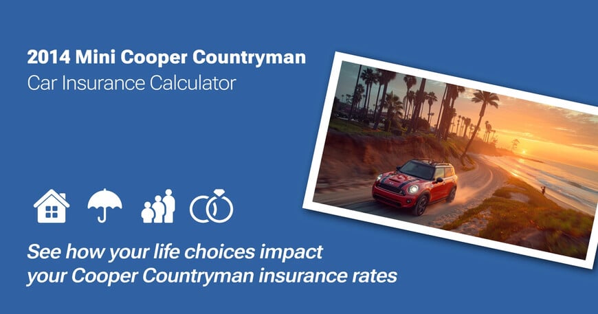 2014 Mini Cooper Countryman car insurance calculator image
