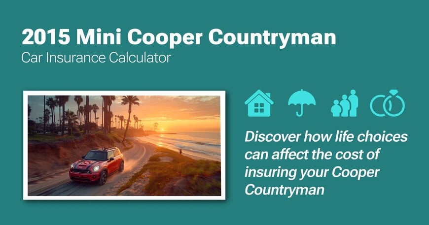 2015 Mini Cooper Countryman car insurance calculator image
