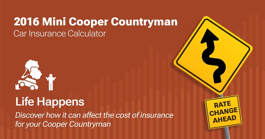 2016 Mini Cooper Countryman car insurance calculator image