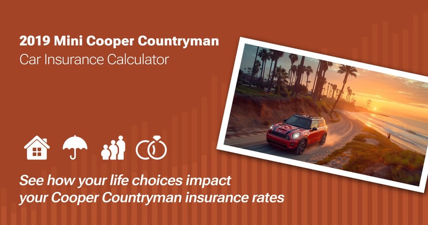 2019 Mini Cooper Countryman car insurance calculator image