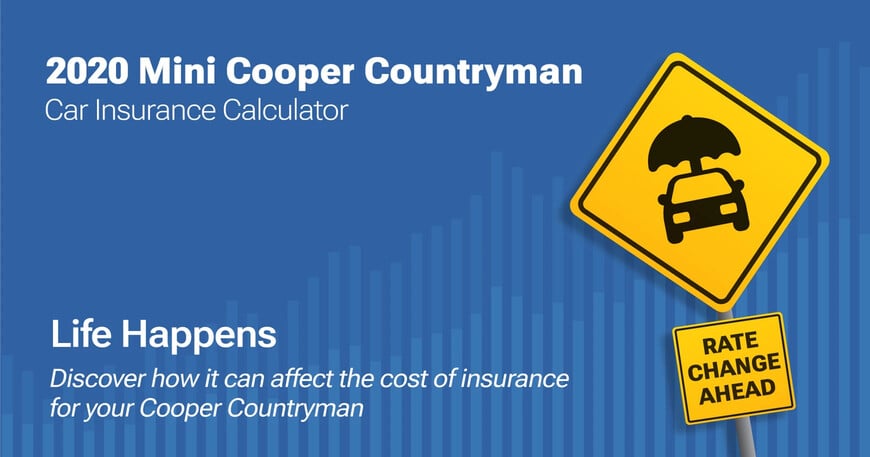 2020 Mini Cooper Countryman car insurance calculator image
