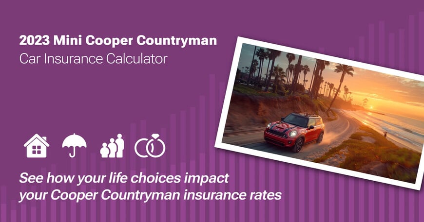 2023 Mini Cooper Countryman car insurance calculator image