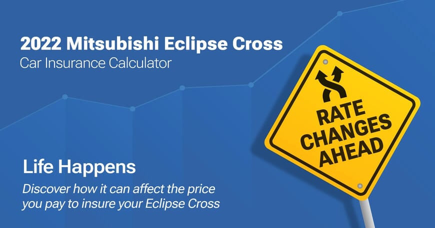 2022 Mitsubishi Eclipse Cross car insurance calculator image