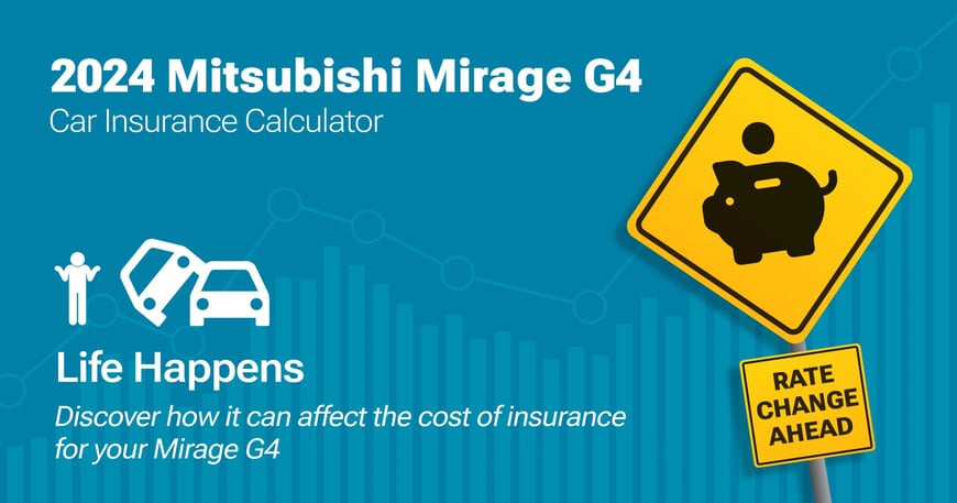 2024 Mitsubishi Mirage G4 car insurance calculator image