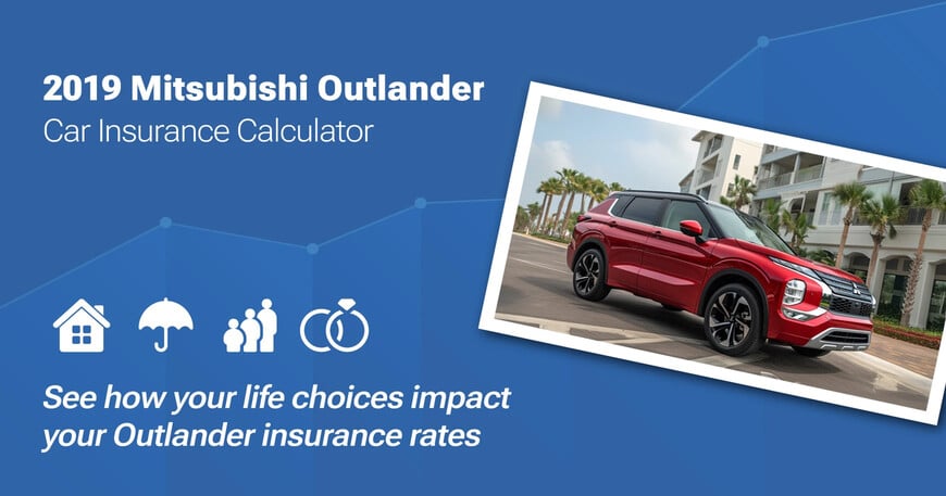 2019 Mitsubishi Outlander car insurance calculator image