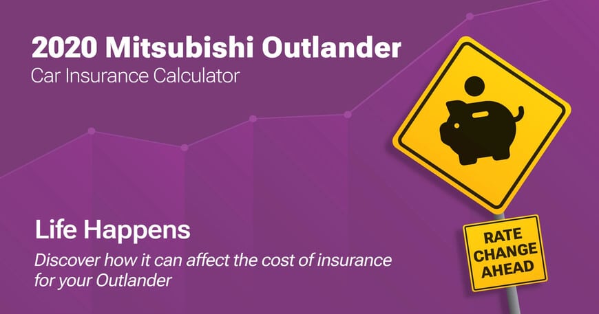 2020 Mitsubishi Outlander car insurance calculator image